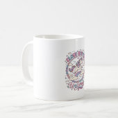 Mug Licorne Cloud Hopper Licorne Mignonne Cadeau Dés (Devant gauche)