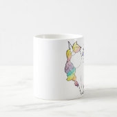 Mug Licorne d'arc-en-ciel (Centre)