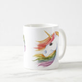 Mug Licorne d'arc-en-ciel (Devant droit)
