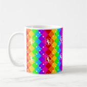 Mug Licorne d'arc-en-ciel (Gauche)