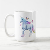 Mug Licorne d'arc-en-ciel (Gauche)