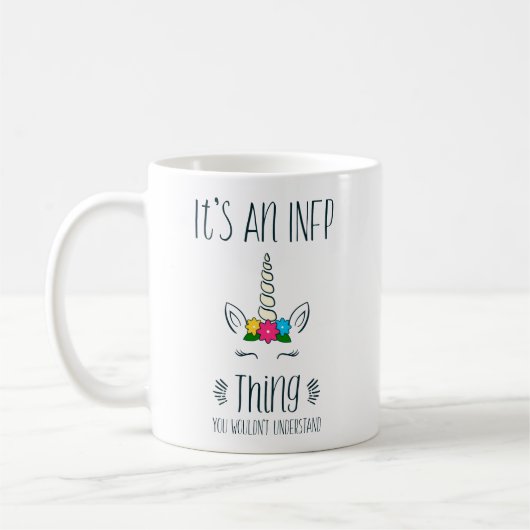 Mug Licorne de chose d'INFP (Gauche)