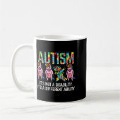 Mug Licorne de sensibilisation à l'autisme Boredkoalas (Gauche)