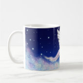 Mug Licorne de volaille avec étoiles (Gauche)