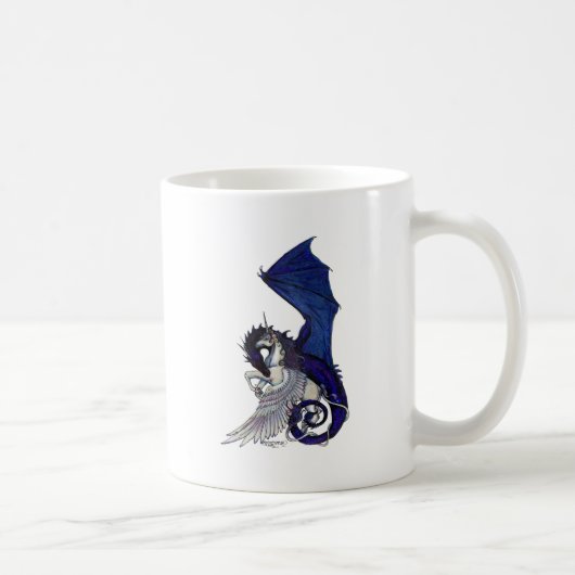 Mug Licorne et dragon À AILES (Droite)