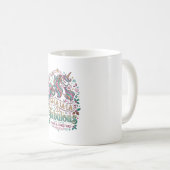 Mug Licorne Fa La La La Fabuleux Fond Blanc Mignon (Devant droit)