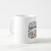 Mug Licorne Feu de camp Licorne Autocollant vectoriel (Devant gauche)