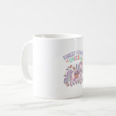 Mug Licorne Forest Forager Licorne Conception Graphiqu (Devant gauche)