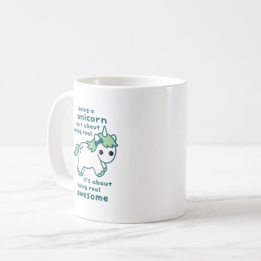 Mug Licorne impressionnante (Devant gauche)