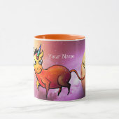Mug Licorne intergalactique personnalisée (Centre)