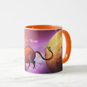 Mug Licorne intergalactique personnalisée (Devant droit)
