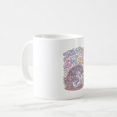 Mug Licorne Introvertie mais Originale Blanche Étincel (Devant gauche)