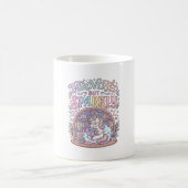 Mug Licorne Introvertie mais Originale Blanche Étincel (Centre)