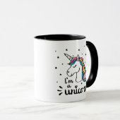Mug Licorne | je suis une licorne (Devant droit)