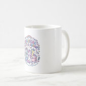 Mug Licorne Magical Little Squad Conception Graphique (Devant droit)