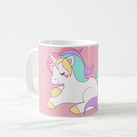 Mug Licorne magique (Devant gauche)