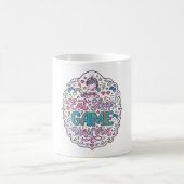 Mug Licorne Manger Dormir Jeu Licorne Impression Ludiq (Centre)