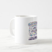 Mug Licorne Mathicorne Mode Charmant Fond Blanc D (Devant gauche)