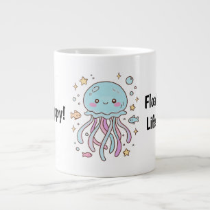 Mug Licorne Méduse Mignonne – Flottez dans la vie