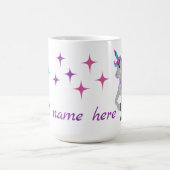 Mug Licorne Mignonne & Étoiles (Centre)