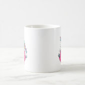 Mug Licorne Mignonne Nom Personnalisé  (Centre)