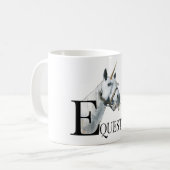 Mug licorne oculaire équestre (Devant gauche)