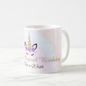 Mug Licorne Personnalisé (Devant droit)