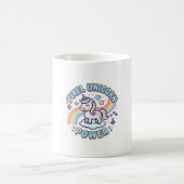 Mug Licorne Pixel Licorne Puissance Conception Graphiq (Centre)