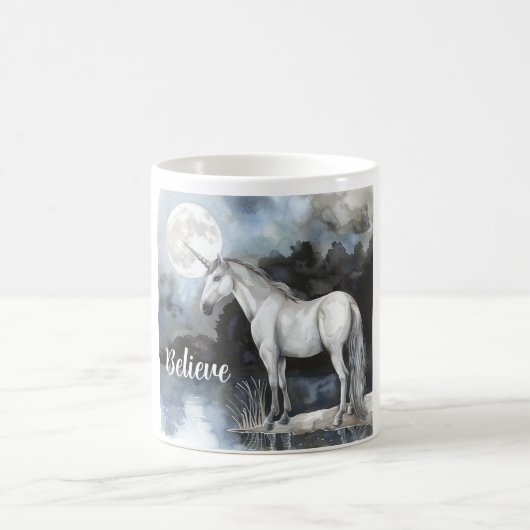 Mug Licorne Pleine Lune Croire (Centre)