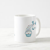 Mug Licorne Pooping sur le petit gâteau (Devant droit)