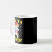 Mug Licorne qui fait dabber pour la sensibilisation au (Devant gauche)