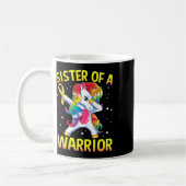 Mug Licorne qui fait dabber pour la sensibilisation au (Gauche)