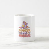 Mug Licorne Réservée et Impression Magique Prête Fond (Centre)