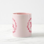 Mug Licorne rose et fleurs (Centre)