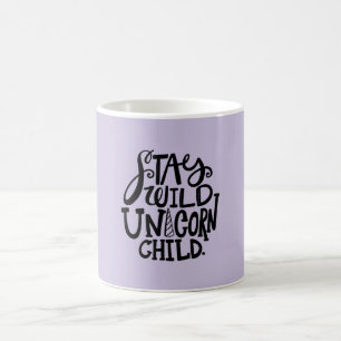 Mug Licorne Sauvage Violet Lavande