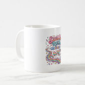 Mug Licorne Sugar Rush Licorne Kawaii Place de marché (Devant gauche)