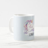 Mug Licorne sur un nuage (Devant gauche)