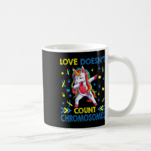 Mug Licorne Syndrome Down L'amour Ne Compte Pas Chromo