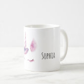 Mug Licorne Violette (Devant droit)