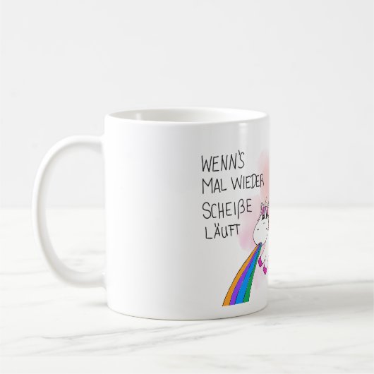 Mug Licorne vomissante (Gauche)