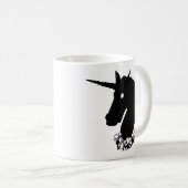 Mug Licorne Zombie (Devant droit)