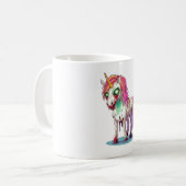 Mug Licorne zombie (Devant gauche)