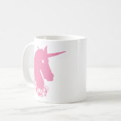 Mug Licorne Zombie Rose (Devant gauche)