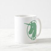 Mug Licorne Zombie Verte (Devant droit)
