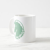 Mug Licorne Zombie Verte (Devant gauche)