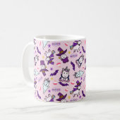 Mug Licornes d'Halloween (Devant gauche)