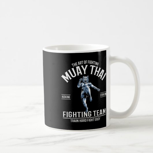 Mug Licornes Muay Thai Mignonnes Boxe Thaïlandaise et (Droite)