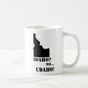 Mug L'Idaho aucune carte d'Udaho