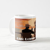 Mug Lido lounge Society - Design 1 (Devant gauche)