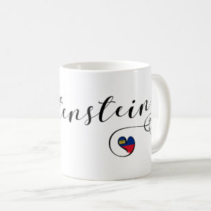 Mug Liechtenstein Drapeau Coeur, Liechtenstein